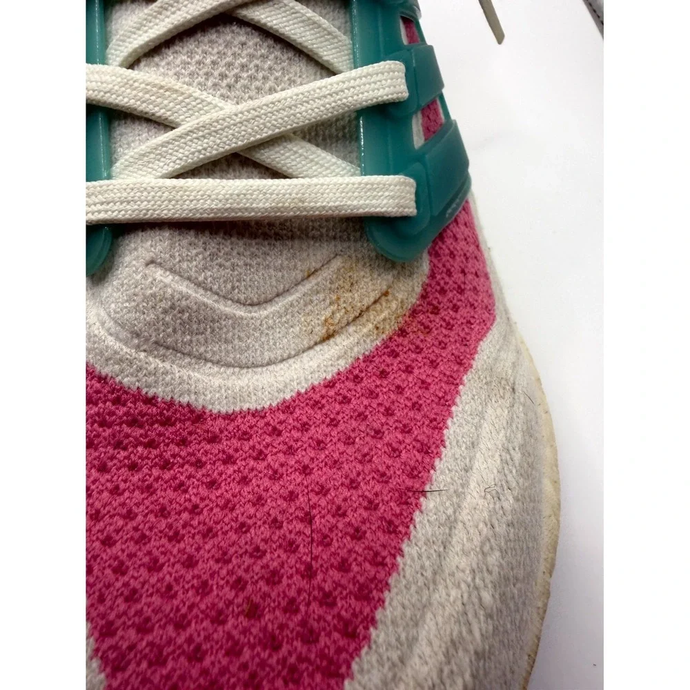 Adidas UltraBoost 21 S23845 Womens 7 Sneaker White Tint Rose Tone Running Shoes‎